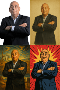 Imágenes que Piensan: Una Reflexión sobre la Inteligencia Artificial y el Arte desde Mi Propia&nbsp;Cara