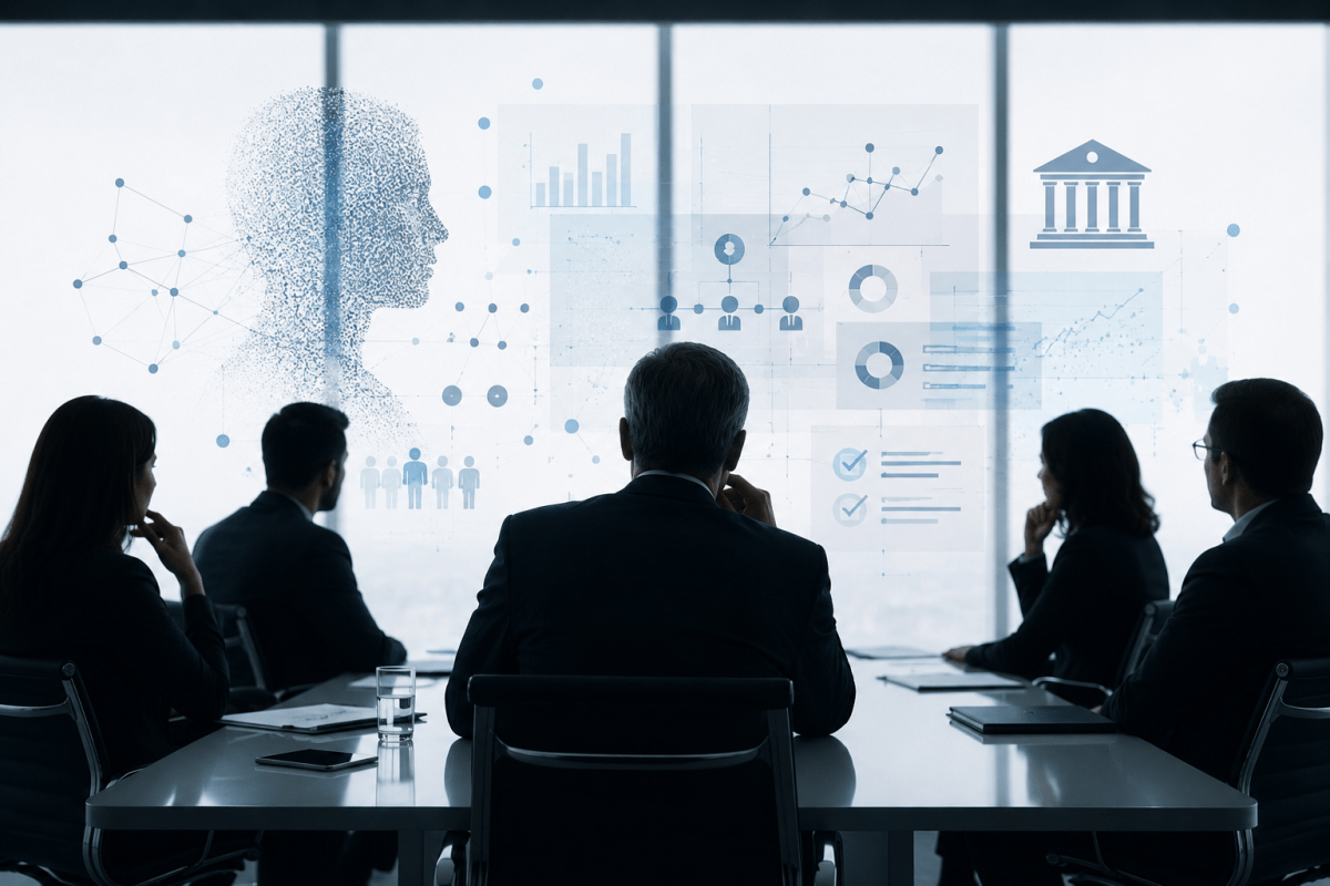 La inteligencia artificial ya llegó a la junta directiva, aunque muchas organizaciones aún no lo&nbsp;entienden